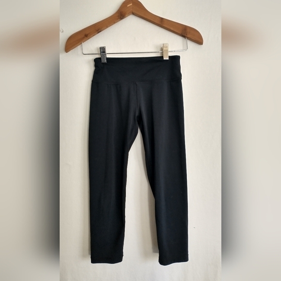 Sweaty Betty All Day Crop Leggings Black XXS Athletic Athleisure Pants - Picture 2 of 4